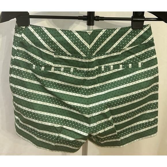 NWT Anthropologie Meadow Rue Stripped Polka Dot Shorts size 0 - Picture 3 of 4